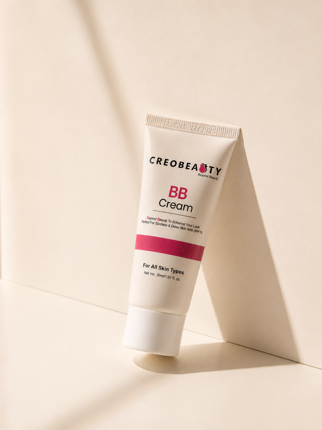 Creobeauty BB Cream + Glutathione & Niacinamide Face Wash + Beetroot Lip & Cheek Tint Combo | Everyday Skincare & Makeup Kit
